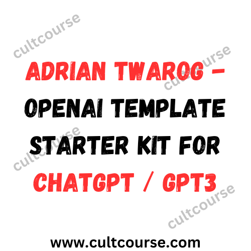 Adrian Twarog – OpenAI Template Starter Kit for ChatGPT / GPT3