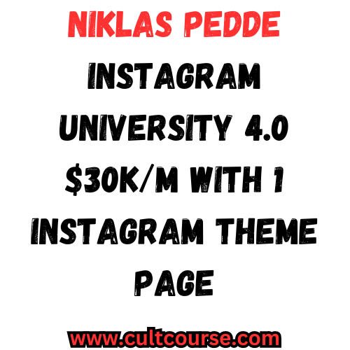 Niklas Pedde - Instagram University 4.0