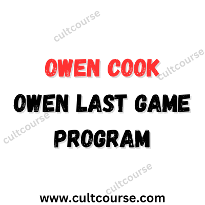 Owen Cook - Owen Last Game Program