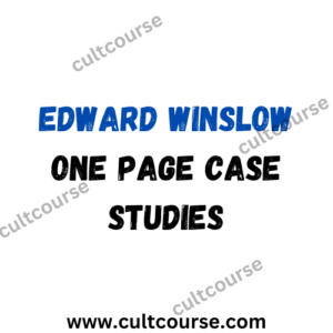 Edward Winslow - 1 Page Case Studies
