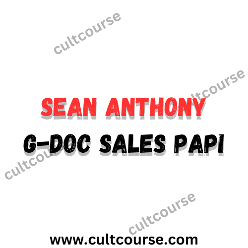 Sean Anthony - G-Doc Sales Papi